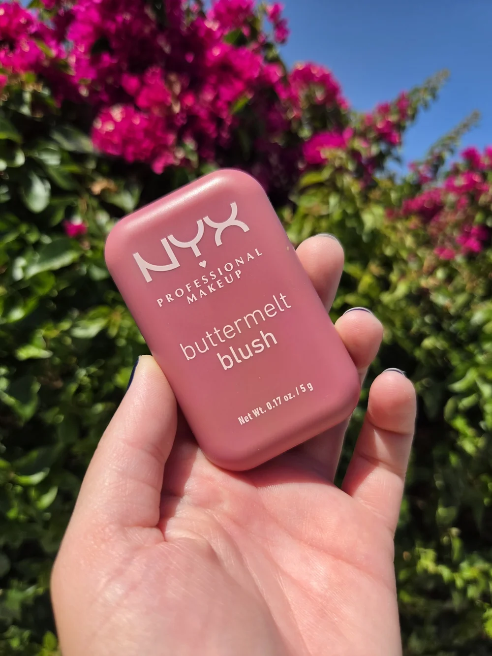 3 Pack NYX Buttermelt Powder Blush 'For the Butta' Soft Mauve Vegan New
